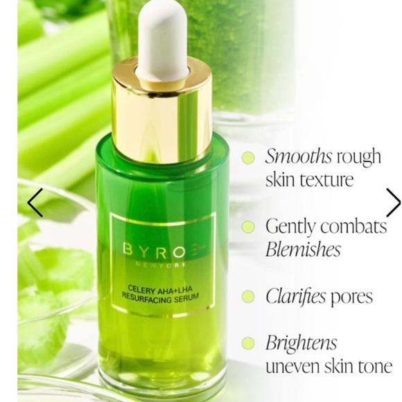 Byroe TeaTime Peony, Celery AHA Serum & Carrot Mask Bundle. New - Picture 11 of 11